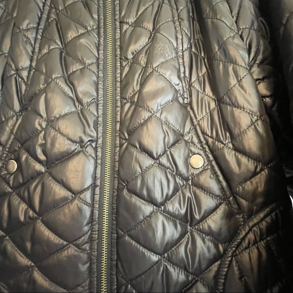 H&M Black quilted cropped jacket size 14 - Picture 4 of 10